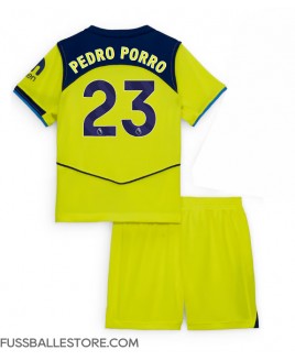 Günstige Tottenham Hotspur Pedro Porro #23 3rd trikot Kinder 2025-26 Kurzarm (+ Kurze Hosen)